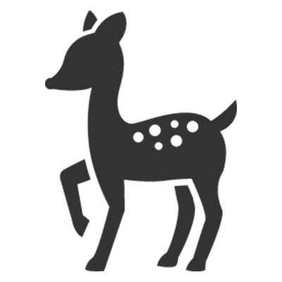 神鹿のイラスト